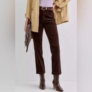 Brown Corduroy Pants  Expresso new sz 28p